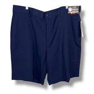 New 42 Waist Grand Slam Blue Mens Golf Shorts Outdoor UPF 50 Expandable Waist